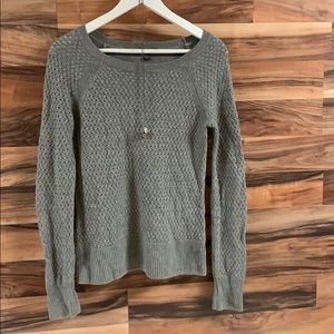 Adorable grey sweater from AEO